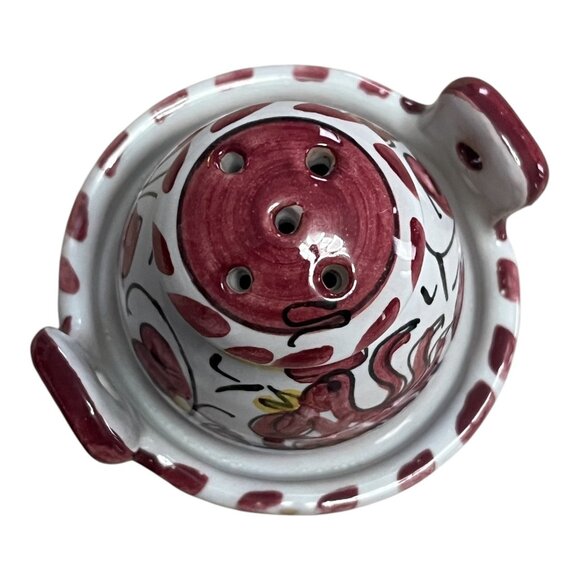 VTG Hand-Painted Ceramic Mustard Pot with Rooster Design – Made in Germany - Picture 8 of 8